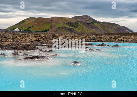 Blue Lagoon Resort in der Nähe von Reykjavik, Island Stockfoto