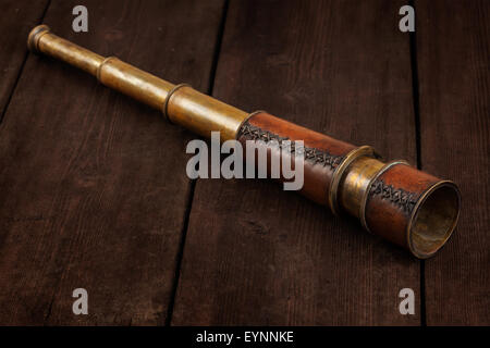 Vintage spyglass Stockfoto