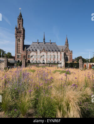Der Friedenspalast in Den Haag, die Häuser der Internationale Gerichtshof Stockfoto