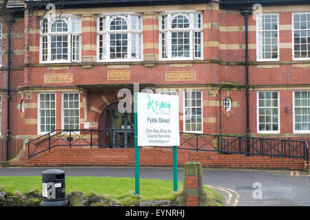 Flyde District Council Bürogebäude in Lytham St Annes, Lancashire, england Stockfoto