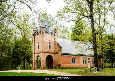 Pfarrkirche St. Peter, 8400 St. Peters Gasse, in der Nähe von Talleysville, New Kent, Virginia Stockfoto