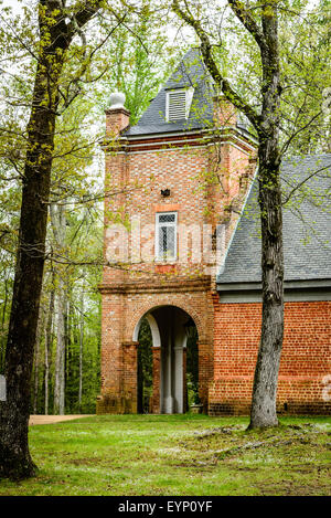 Pfarrkirche St. Peter, 8400 St. Peters Gasse, in der Nähe von Talleysville, New Kent, Virginia Stockfoto