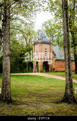 Pfarrkirche St. Peter, 8400 St. Peters Gasse, in der Nähe von Talleysville, New Kent, Virginia Stockfoto