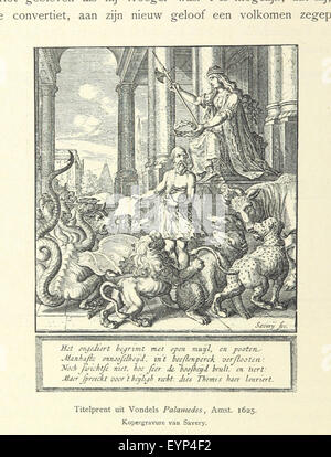 Ein Bild aus „Onze Gouden Eeuw“, das das goldene Zeitalter der Niederländischen Republik veranschaulicht und den kulturellen und wirtschaftlichen Wohlstand der Niederlande während des Höhepunkts des 17. Jahrhunderts zeigt. Stockfoto