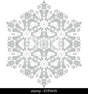 Orientalische Damast Vektormuster Stock Vektor