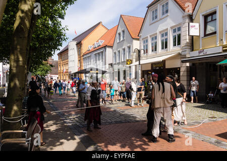 Eckernförde, Deutschland. 2. August 2015. Eindrücke des letzten Tages des Kredits Piratenspektakel Eckernförde 2015: Björn Deutschmann/Alamy Live News Stockfoto