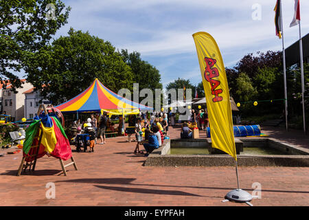 Eckernförde, Deutschland. 2. August 2015. Eindrücke des letzten Tages des Kredits Piratenspektakel Eckernförde 2015: Björn Deutschmann/Alamy Live News Stockfoto