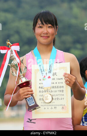 (Nanaka Kori), 2. August 2015 Leichtathletik 2015 AllJapan Inter