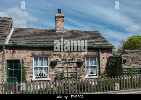 altes Häuschen Leben in Yorkshire Wentworth Stockfoto