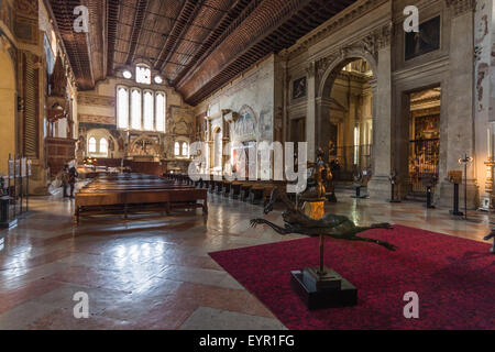 Italien, Veneto, Verona, San Fermo Kirche Stockfoto