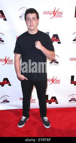 Feierliche Eröffnung des Abby Lee Miller Dance Company mit: Noah Dahl wo: Santa Monica, Kalifornien, Vereinigte Staaten, wann: 30. Mai 2015 Stockfoto