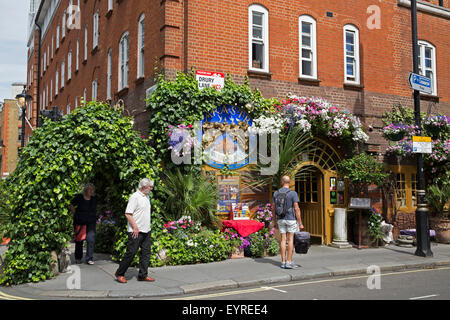 Sarastro Restaurant im Drury Lane London Stockfoto