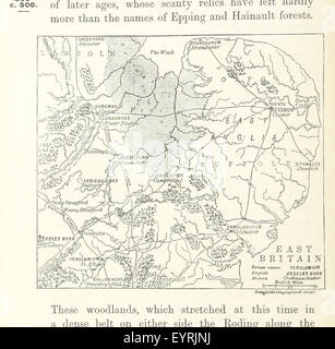 The Making of England... Mit Maps Bild entnommen Seite 84 von "The Making of England Stockfoto