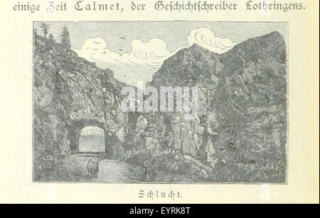 Elsass-Lothringen Bild von Seite 90 "Elsass-Lothringen" Stockfoto