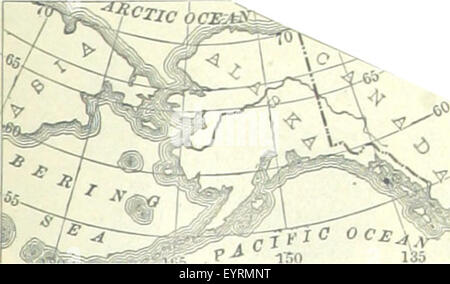 Karte '.' extrahiert aus Flickr ID 11227903376 Bild entnommen Seite 111 der "Primären Geographie [mit Abbildungen]" Stockfoto