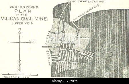 Karte '.' extrahiert aus Flickr ID 11116258515 Bild entnommen Seite 114 der "Mineral- und landwirtschaftlichen Ressourcen Stockfoto