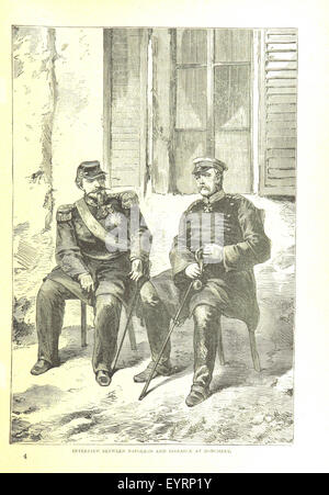 Foto von Seite 117 von „Cassell's History of the war between France and Germany (1870-1871)“, das wichtige Ereignisse und militärische Kampagnen aus dem Deutsch-Französischen Krieg dokumentiert. Stockfoto