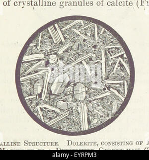 Lehrbuch der Geologie Bild entnommen Seite 123 des "Lehrbuch der Geologie" Stockfoto