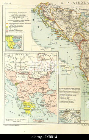 Bild entnommen Seite 1288 von "La Terra, Trattato Popolare di Geografia Universale pro G. Marinelli Ed Altri Scienziati Italiani, etc. [mit Abbildungen und Karten.]" Bild entnommen Seite 1288 von "La Terra, Trattato Popolare Stockfoto