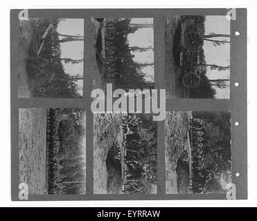 Bild aus „Canadian war Memorials Fund Canadian Official war Photos Volume 13“ mit einem Kriegsfoto. Stockfoto