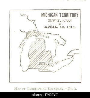 Bild entnommen Seite 140 "Die Geschichte von Detroit und Michigan oder die Metropole illustriert, etc." Bild entnommen Seite 140 von "die Geschichte von Detroit Stockfoto