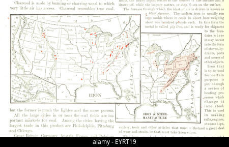 Erweiterte Geographie Bild entnommen Seite 142 "Advanced Geographie" Stockfoto