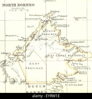 Karte '.' extrahiert aus Flickr ID 11196133795 Bild entnommen Seite 158 von "A historische Geographie Stockfoto