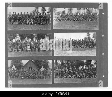 Ein Bild aus „Canadian Official war Photographs Volume 23“, Teil einer Sammlung, die Kanadas Beteiligung an historischen Konflikten dokumentiert, möglicherweise mit Soldaten oder Kriegsszenen. Stockfoto