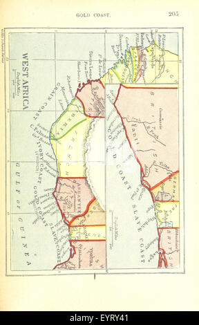 Die Geographie von Afrika Bild entnommen Seite 189 "Geographie von Afrika" Stockfoto