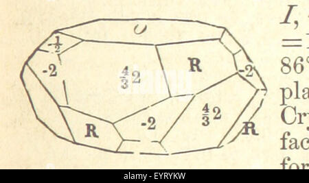 Bild entnommen Seite 199 von "A System der Mineralogie Stockfoto