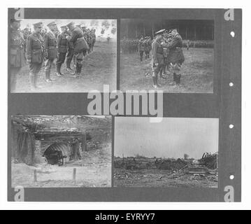 Bild aus „Canadian war Memorials Fund Canadian Official war Photos Volume 3“ mit offiziellen Kriegsaufnahmen aus Kanada während bedeutender historischer Konflikte. Stockfoto