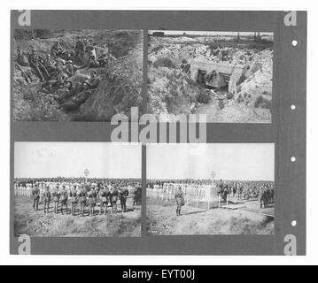 Ein Bild aus der Sammlung offizieller Kriegsfotos des Canadian war Memorials Fund, Band 3, mit offiziellen Fotografien, die die militärischen Bemühungen Kanadas während des Ersten Weltkriegs dokumentieren Stockfoto