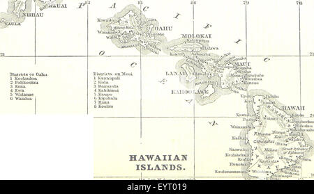 Karte '.' extrahiert aus Flickr ID 11098644176 Bild entnommen Seite 204 von ' [Geschichte der hawaiianischen Stockfoto