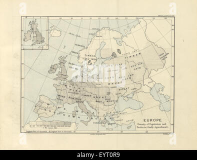 Handbuch der kommerziellen Geographie Bild entnommen Seite 221 des "Handbuch für kommerzielle Geographie" Stockfoto