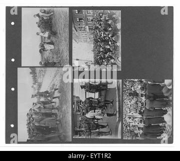 Dieses Foto ist Teil der Canadian war Memorials Fund-Serie, Band 4, die offizielle Fotografien enthält, die Kanadas Kriegsverwicklung dokumentieren. Das Bild zeigt wahrscheinlich eine militärische Szene oder einen Soldaten während des Krieges. Stockfoto