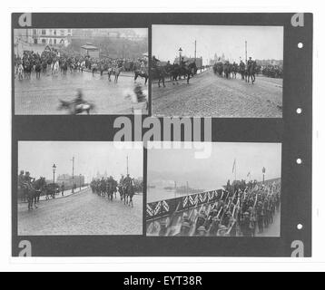 Foto aus Band 4 des Canadian war Memorials Fund mit offiziellen Kriegsfotos, die Kanadas militärische Bemühungen während des Krieges dokumentieren. Stockfoto