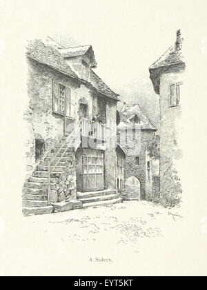 L'Auvergne. Illustrationen de A. Montader Bild von Seite 312 der ' L'Auvergne Illustrationen de A Stockfoto