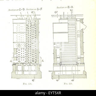 Handbuch der Metallurgie... Übersetzt von H. Louis Image entnommen Seite 322 des "Handbook of Metallurgy Stockfoto