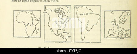 Eine neue Geographie auf die vergleichende Methode. Mit Karten und Diagrammen Bild entnommen Seite 34 von "A neue Geographie auf Stockfoto