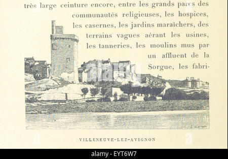 Les Fleuves de France. Le Rhône... Ouvrage Orné de 168 Dessins par A. Chapon Bild entnommen Seite 344 von "Les Fleuves de France Stockfoto