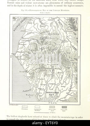 Die Erde und ihre Bewohner. Die Europäische Sektion der allgemeinen Geographie von E. Reclus. Bearbeitet von E. G. Ravenstein. Illustriert von..., Stiche und Karten Bild entnommen Seite 348 von "The Earth und seine Stockfoto