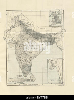 Handbuch der kommerziellen Geographie Bild entnommen Seite 363 des "Handbuch für kommerzielle Geographie" Stockfoto