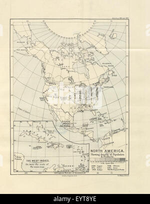 Handbuch der kommerziellen Geographie Bild entnommen Seite 413 "Handbuch des kommerziellen geographischen" Stockfoto