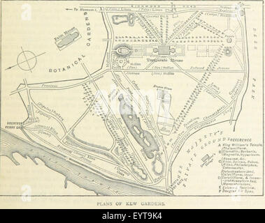 Karte '.' extrahiert aus Flickr ID 11181248986 Bild entnommen Seite 439 von größeren London Illustrated Stockfoto