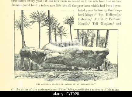 Der Kampf der Nationen. Ägypten, Syrien und Assyrien... Herausgegeben von A. H. Sayce. Übersetzt von M. L. McClure. Mit Karte... und... Abbildungen Bild entnommen Seite 447 von "The Struggle von der Stockfoto