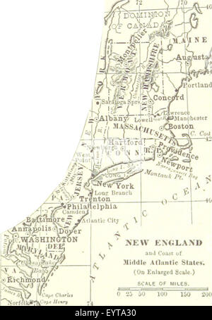 Bild entnommen Seite 459 von "Physische Geographie. Von W. M. Davis... von William Henry Snyder unterstützt. [Mit Platten.] " Bild entnommen Seite 459 von "Physische Geographie von W Stockfoto