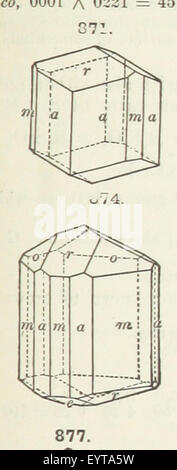 [Ein Lehrbuch der Mineralogie. Mit einer längeren Abhandlung über Kristallographie und physischen Mineralogie... auf dem Plan und die Zusammenarbeit mit... James D. Dana... Mit... Holzschnitte... Neu überarbeitete und erweiterte. 17. Auflage, etc.] Bild von Seite 465 ' [A-Lehrbuch der Mineralogie Stockfoto