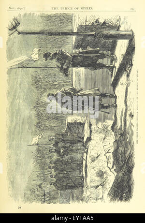 Bild von Seite 475 von „Cassell's Illustrated History of the war between France and Germany, 1870-1871“, das Schlüsselereignisse des Deutsch-Französischen Krieges darstellt. Stockfoto