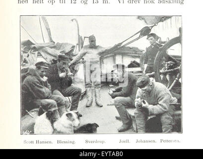 Fram über Polhavet. Den Norske Polarfærd 1893-1896. ... Med et Tillæg af Otto Sverdrup Bild entnommen Seite 479 von "Fram über Polhavet Den Stockfoto