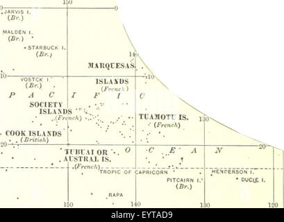 Bild entnommen Seite 482 von "Physische Geographie. Von W. M. Davis... von William Henry Snyder unterstützt. [Mit Platten.] " Bild entnommen Seite 482 von "Physische Geographie von W Stockfoto